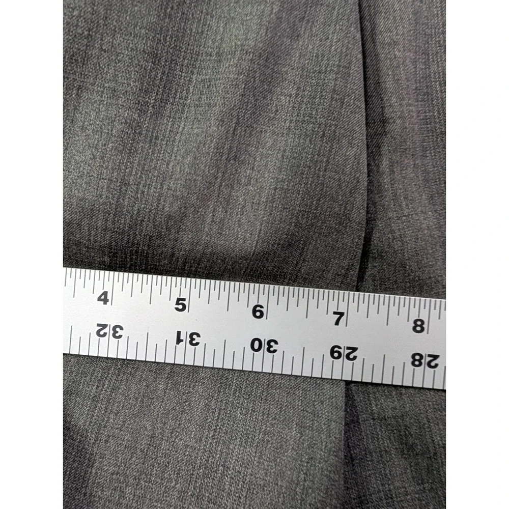 Joseph Abboud Men's 48R Gray Wool Blazer NWT Made USA Marzotto Super 120s Plaid